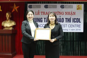 Đại học Công nghiệp Hà Nội trở thành Trung tâm Khảo thí ICDL.